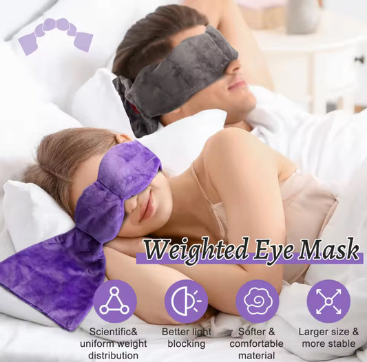 Weighted Eye Mask